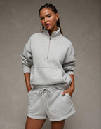 AE Everyday Luxe Quarter Zip Sweatshirt