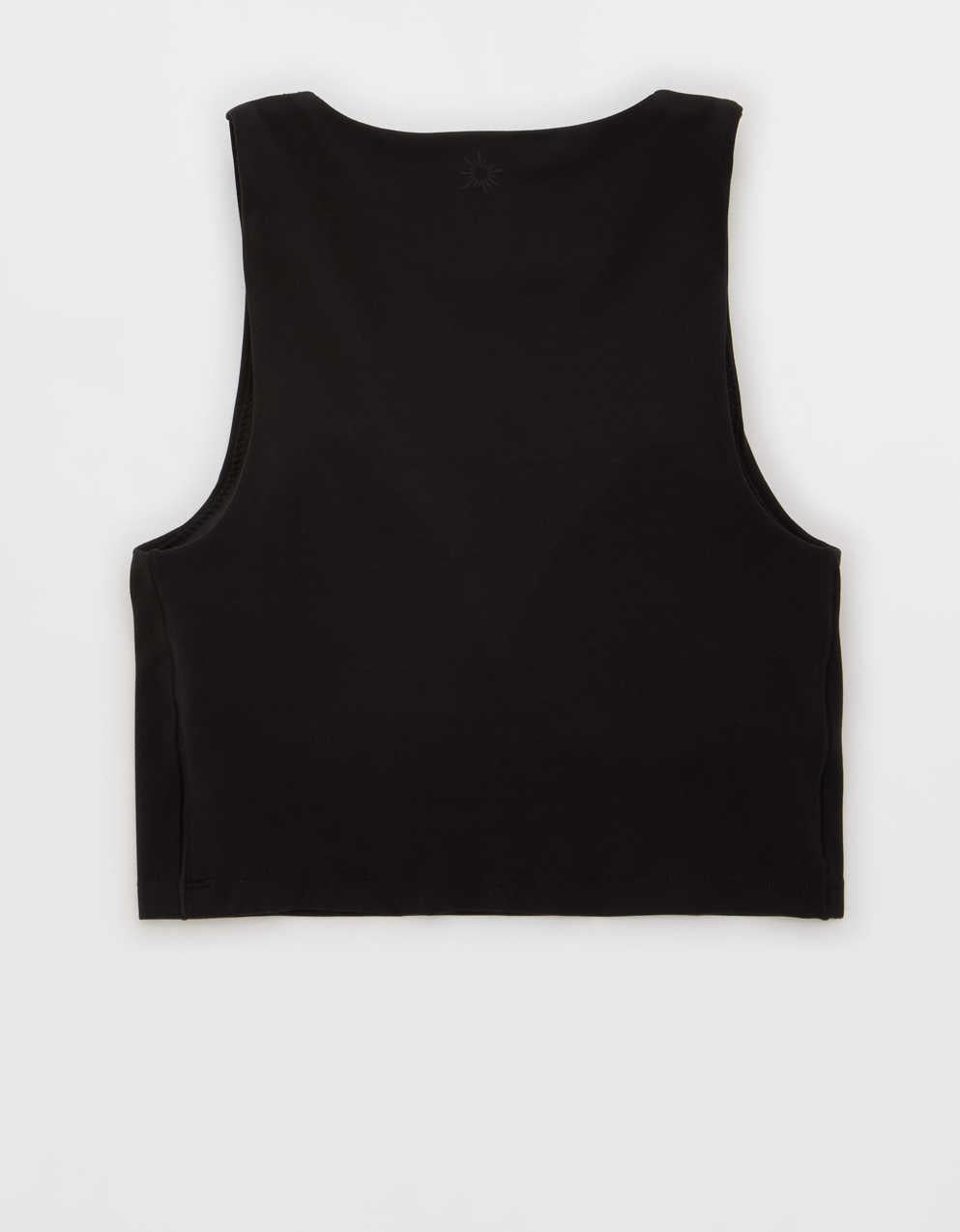 OFFLINE By Aerie Real Me XTRA High Neck Longline Sports Bra