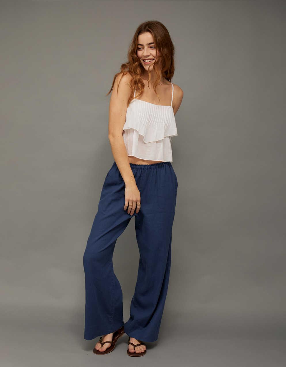 AE Tiered Pintuck Cami Top
