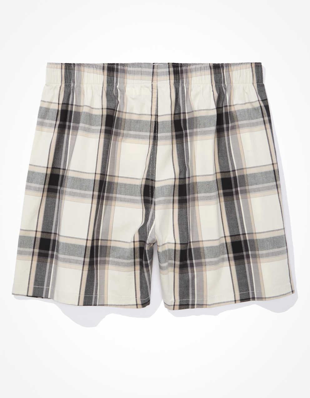 AEO Stretch Plaid Classic Boxer Short
