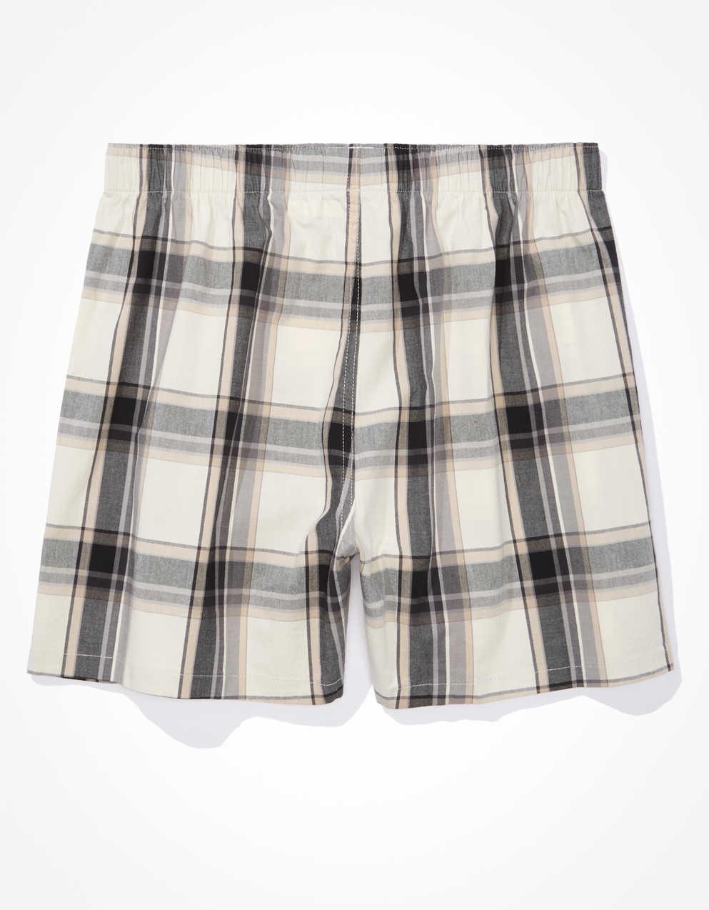 AEO Stretch Plaid Classic Boxer Short