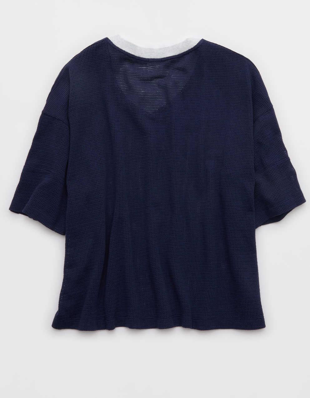 OFFLINE By Aerie Mesh Jersey Short Sleeve T-Shirt