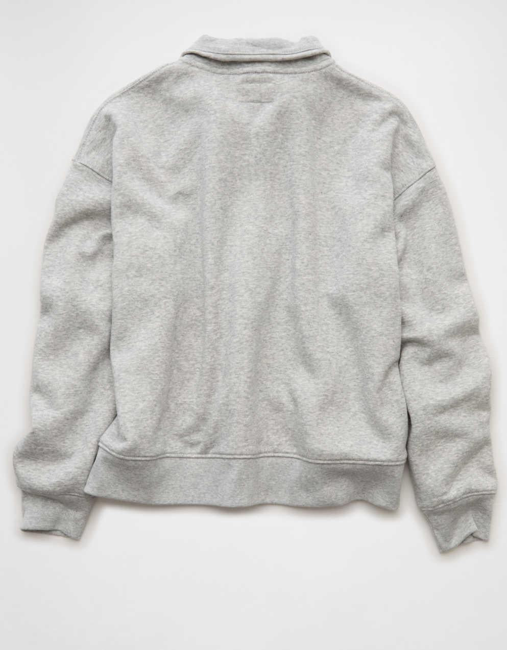 AE Everyday Luxe Quarter Zip Sweatshirt