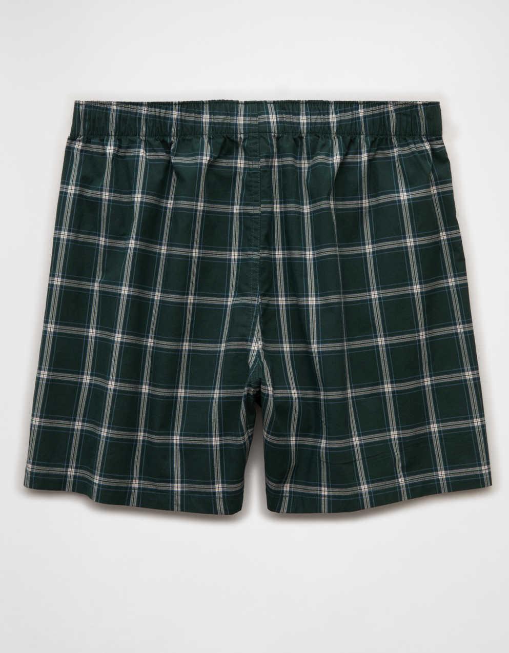 AEO Stretch Plaid Classic Boxer Short