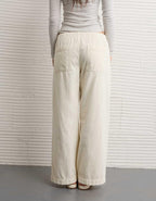 AE Cozy Dreamy Drape Low-Rise Ultra Wide-Leg Jean