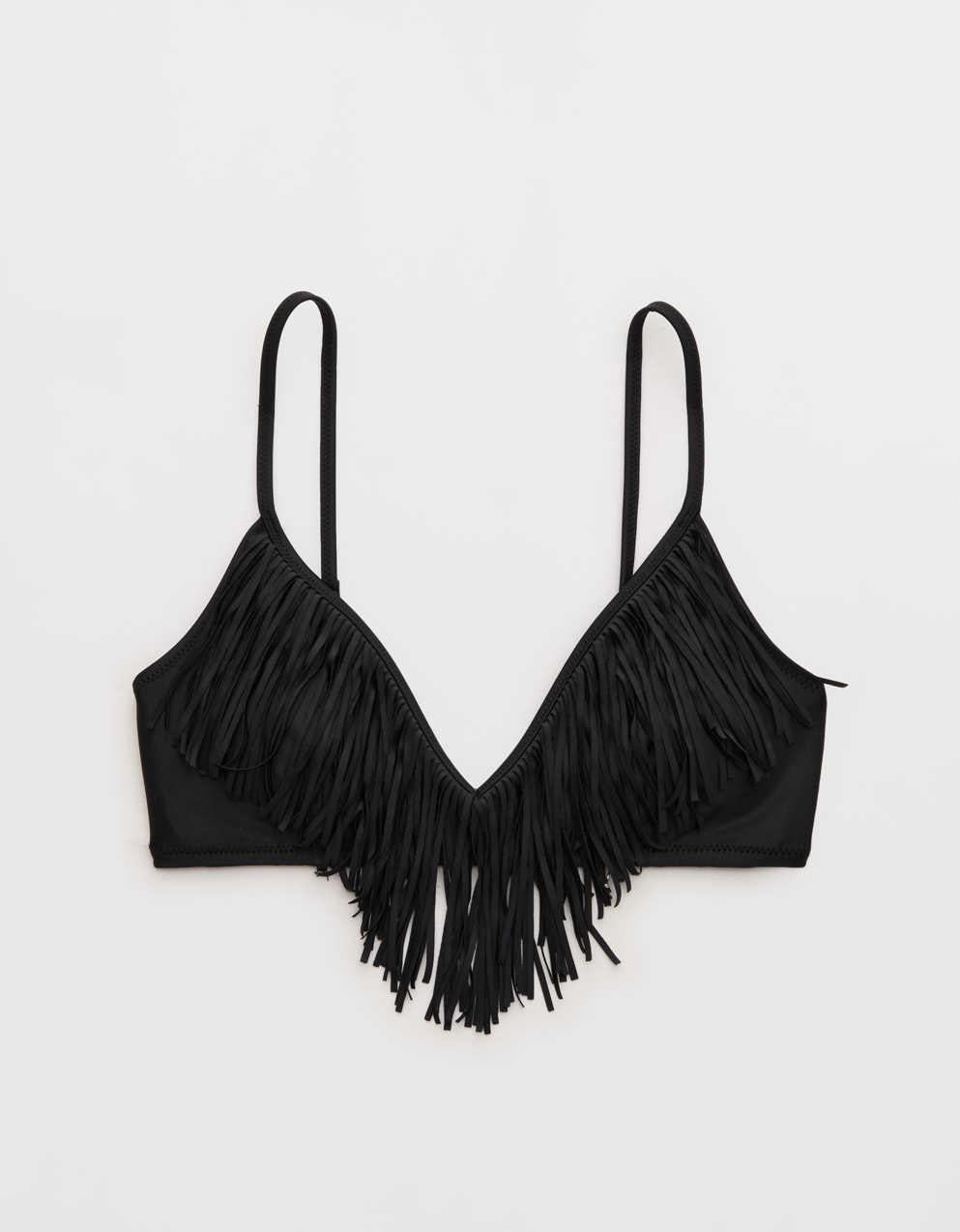 Aerie Skinny Strap Voop Bikini Top