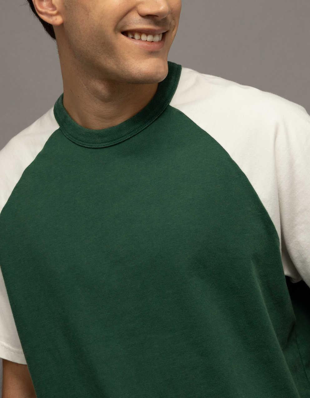 AE Relaxed Heavyweight Raglan T-Shirt