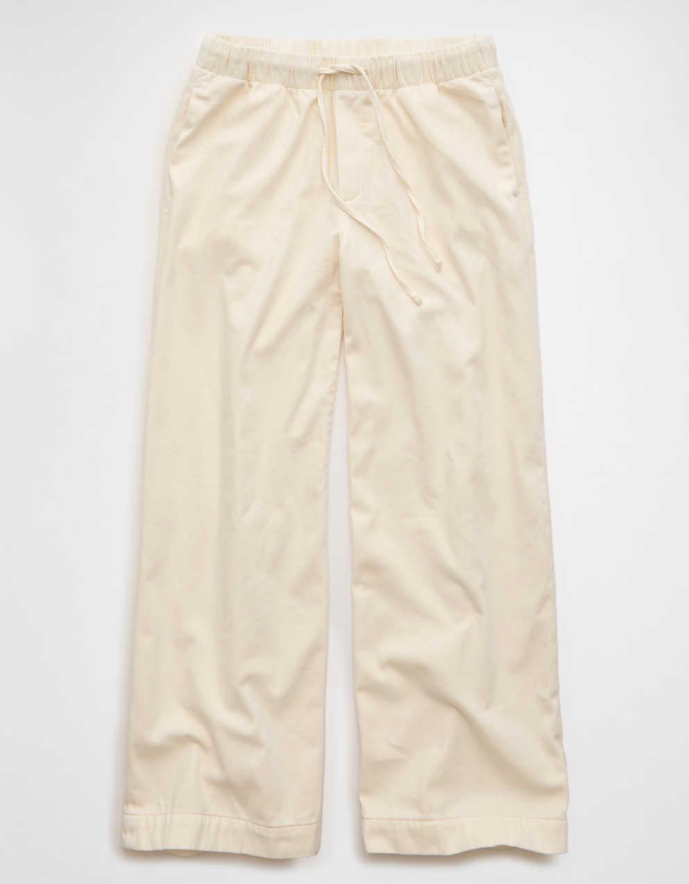 AE Cozy Dreamy Drape Low-Rise Ultra Wide-Leg Jean