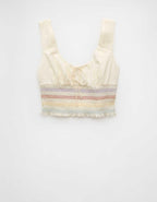 AE Pride Smocked Crop Top