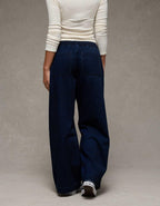 AE Cozy Dreamy Drape Low-Rise Ultra Wide-Leg Jean