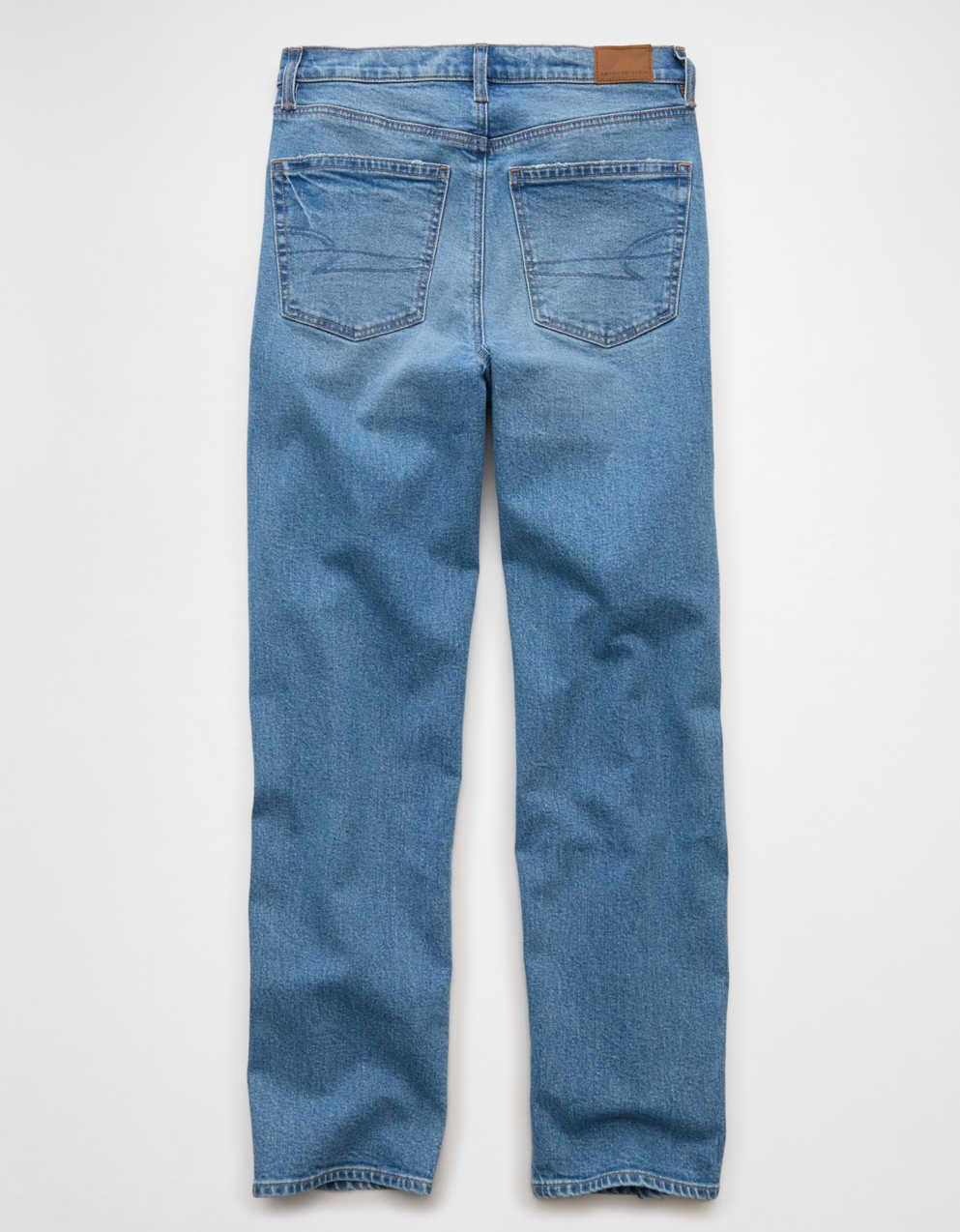 AE Strigid Super High-Waisted Baggy Straight Jean