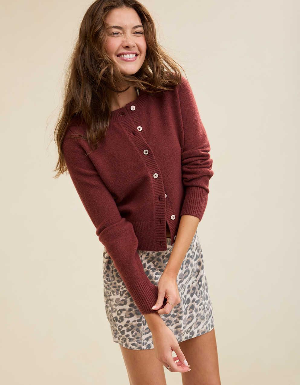 Aerie Softest Classic Cardigan