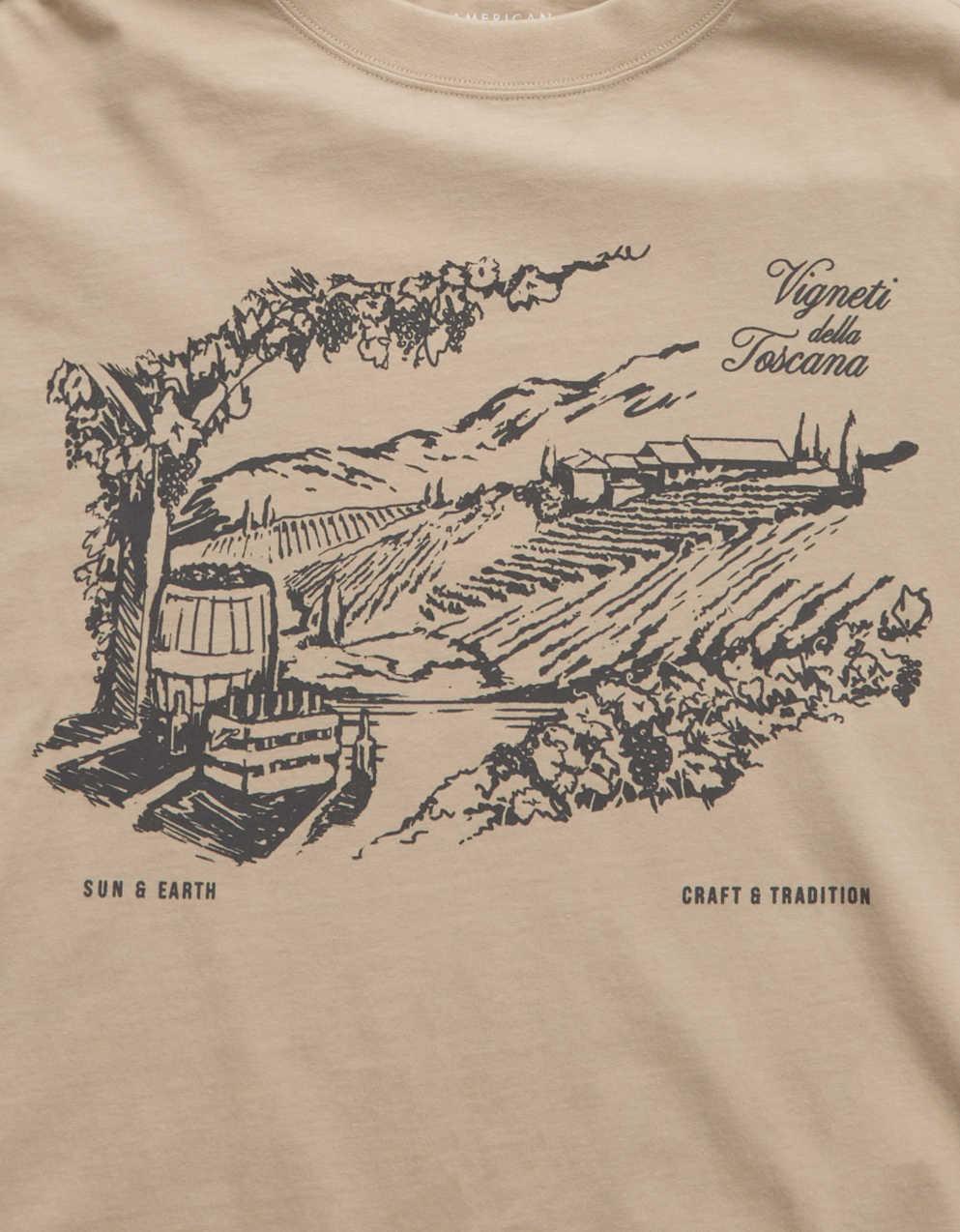 AE Boxy Long Sleeve Graphic T-Shirt