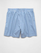 AEO Men's Striped Poplin Pocket Boxer Short