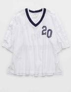 OFFLINE By Aerie Mesh Jersey Short Sleeve T-Shirt