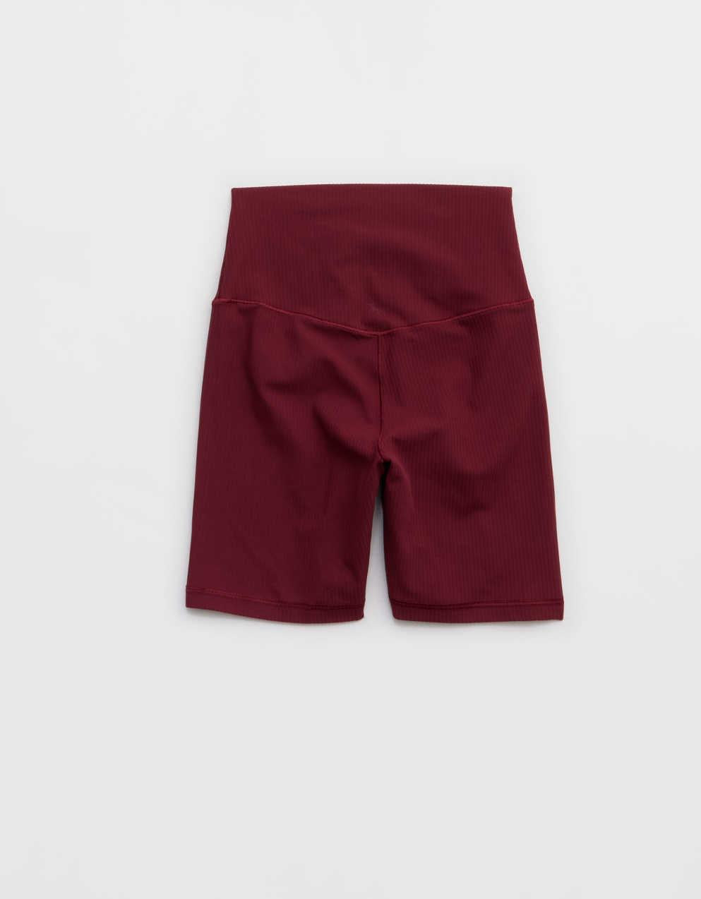 OFFLINE By Aerie Real Me XTRA Ribbed High Waisted 5" Bike Short