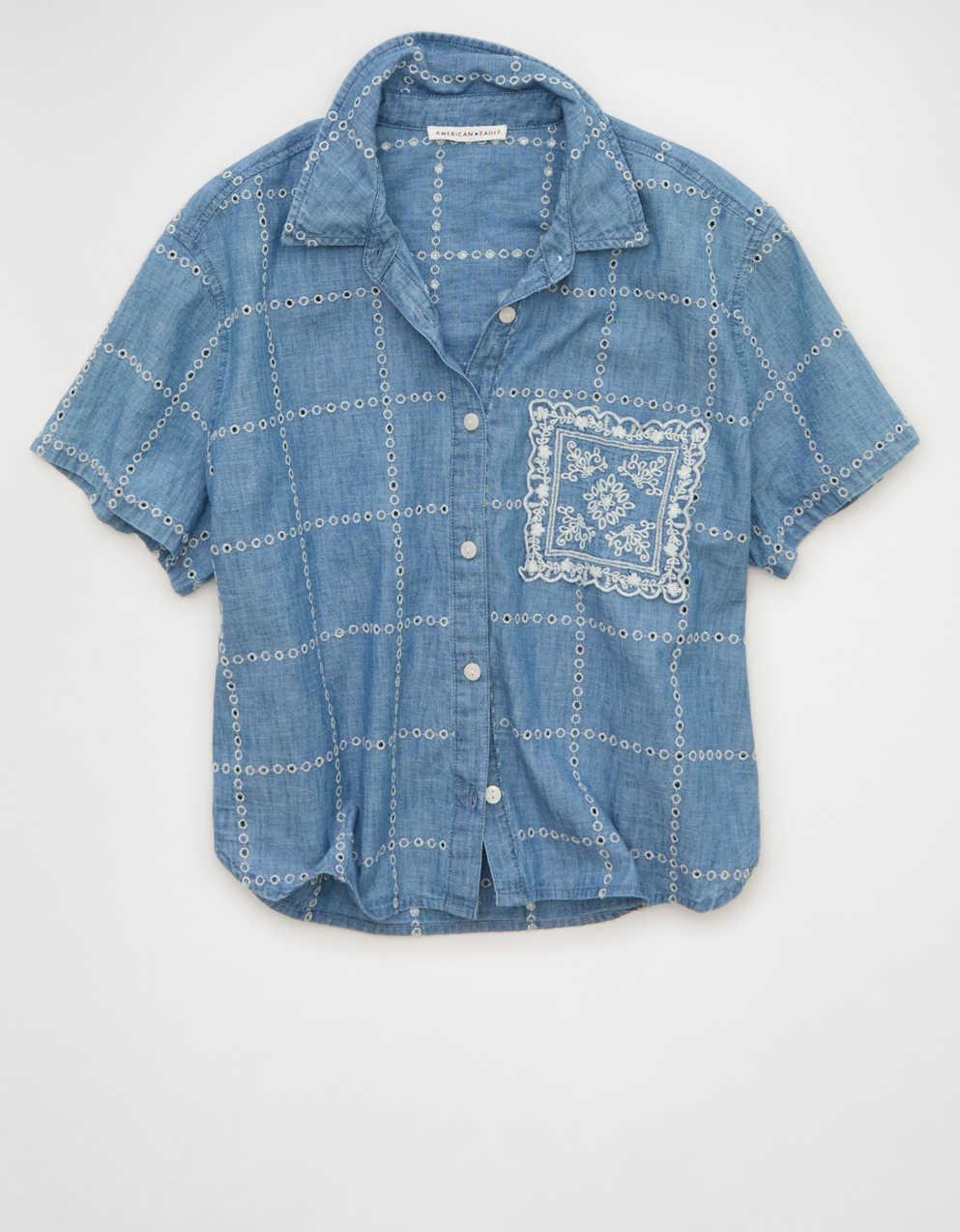 AE Embroidered Cabana Shirt