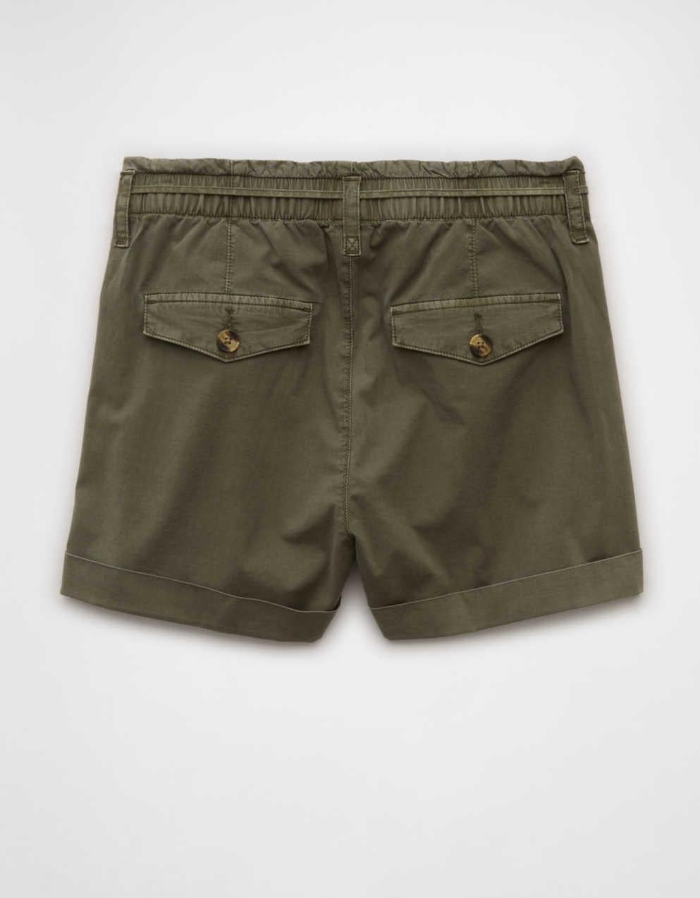 AE Stretch High-Waisted Lightweight Trouser Short