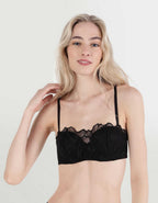 Show Off Embroidery Strapless Push Up Bra