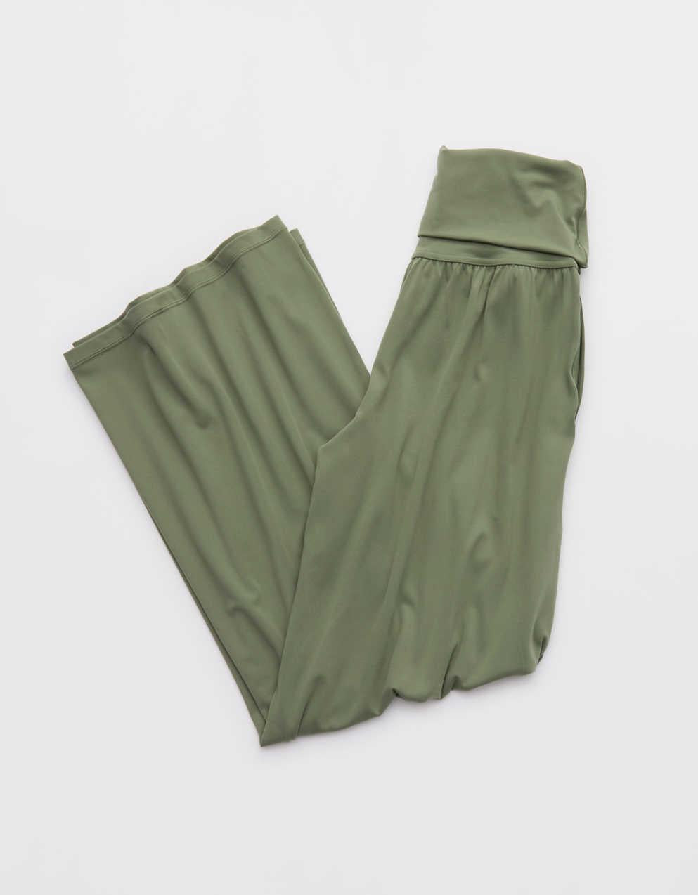 OFFLINE By Aerie Real Me Foldover Super Wide Leg Pant