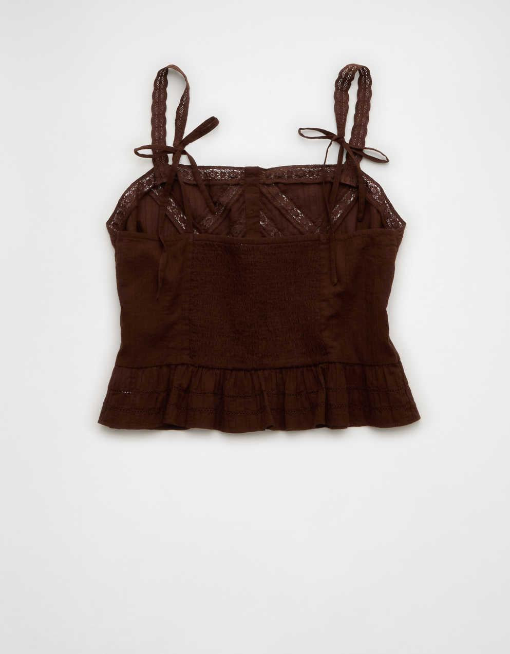 AE Fitted Peplum Cami