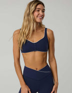 OFFLINE By Aerie Real Me XTRA Rib Picot Sports Bra