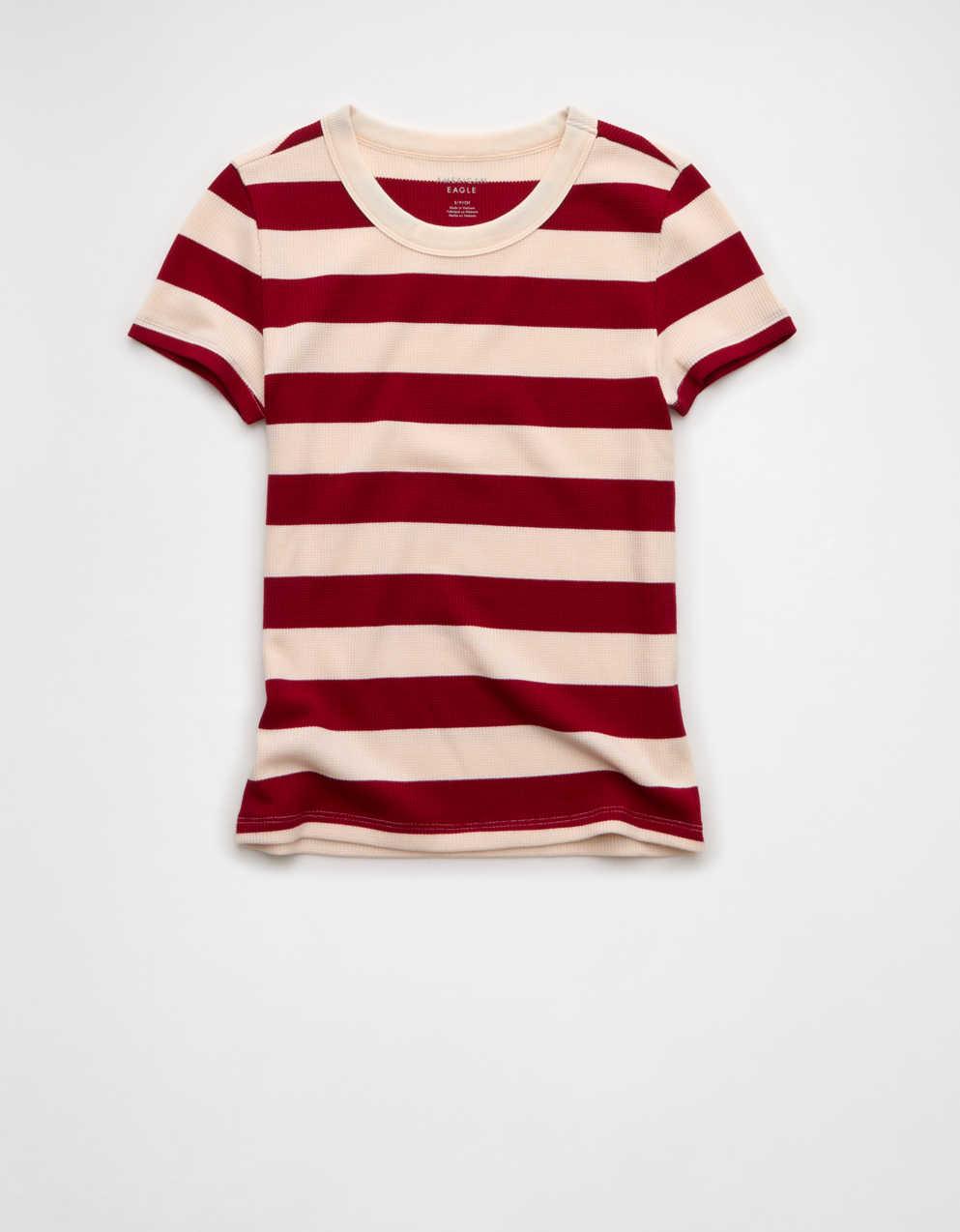 AE Waffle Hey Baby Tee