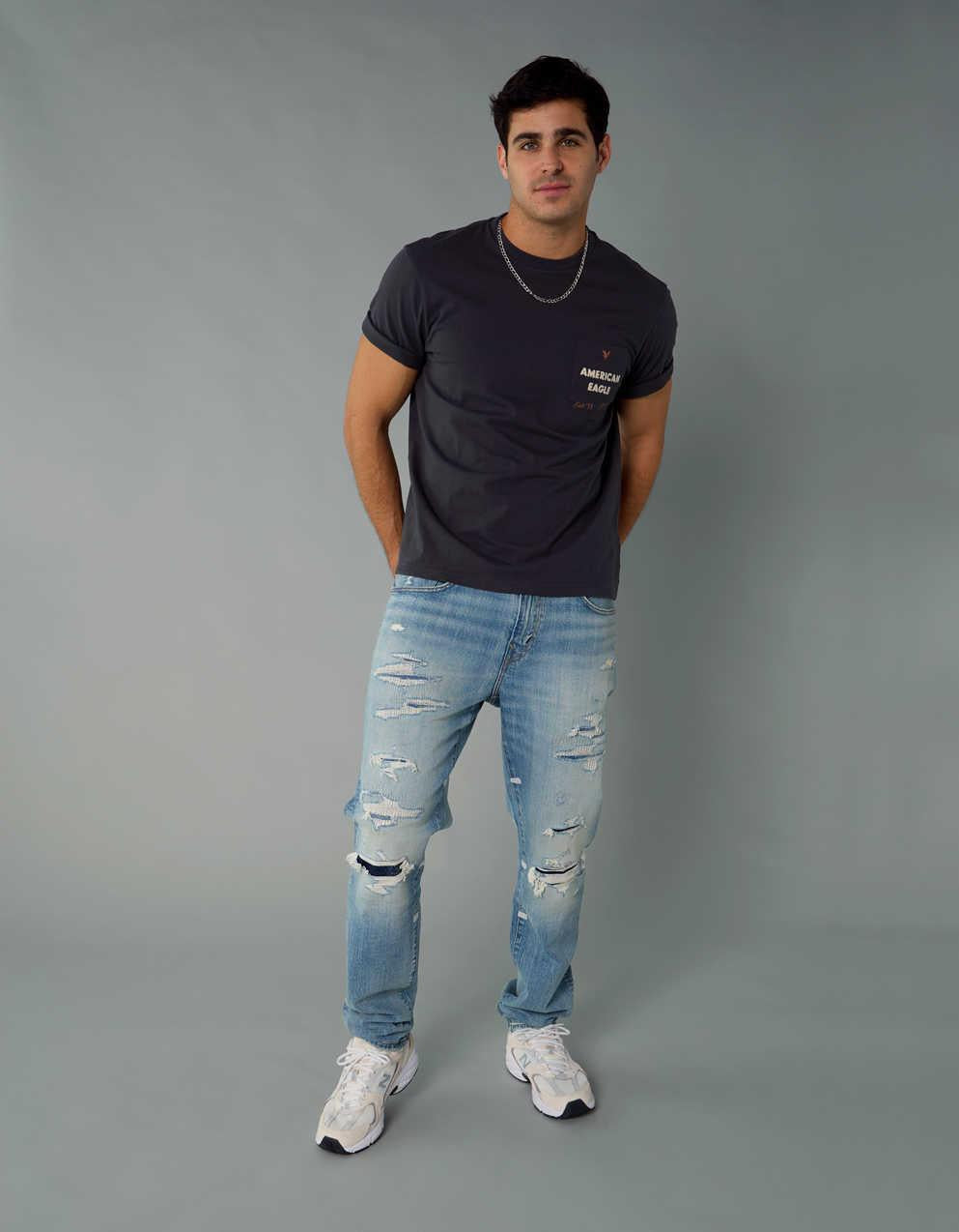 AE EasyFlex Patched Athletic Fit Jean