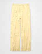AE Linen-Blend Wide-Leg Pant