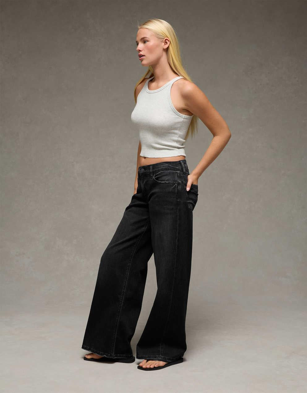 AE Low-Rise Baggy Ultra-Wide Leg Jean