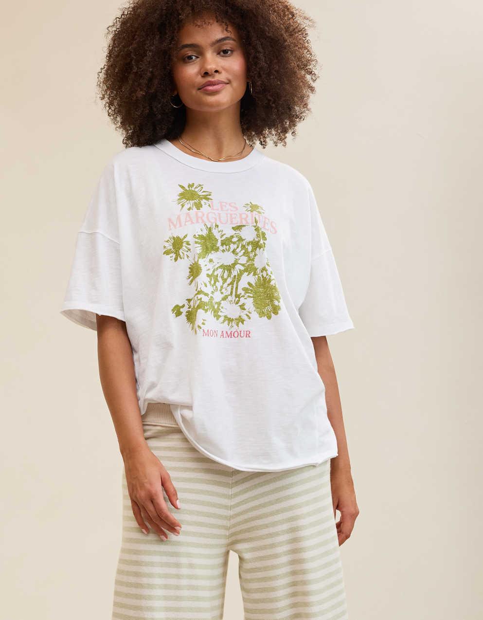 Aerie Oversized Crew Boyfriend T-Shirt