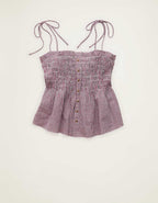 AE Smocked Button-Up Cami