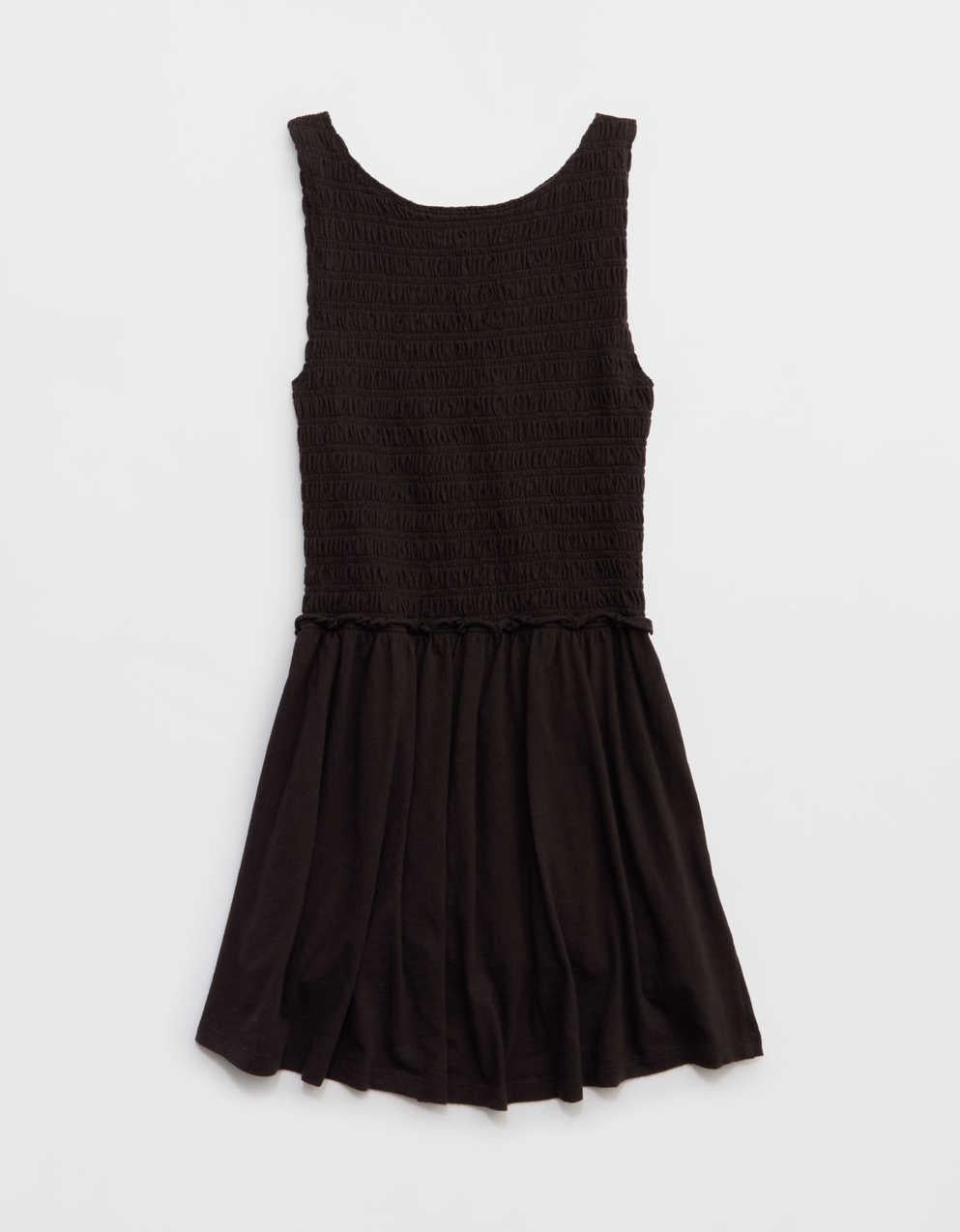 Aerie Happiest Smocked Mini Dress