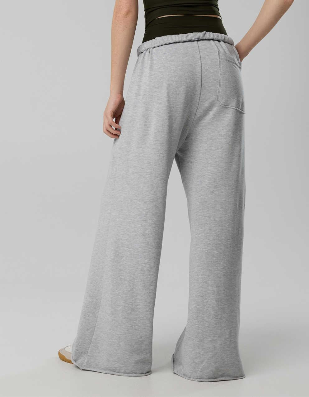 OFFLINE By Aerie OTT Fleece Super Wide Leg Pant