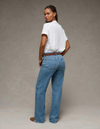 AE Curvy High-Waisted Stovepipe Jean