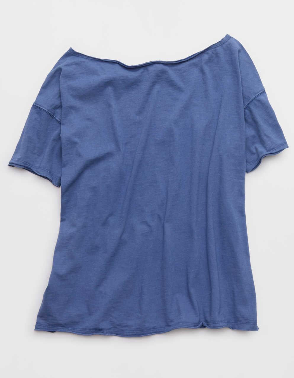 Aerie Off The Shoulder Oversized Boyfriend T-Shirt