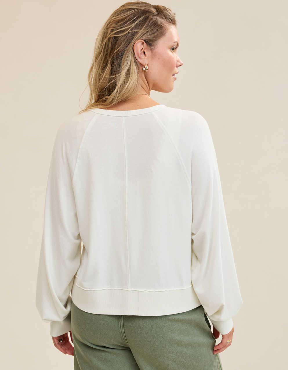 Aerie Happy Snit Henley T-Shirt