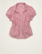 AE Short-Sleeve Button-Up Shirt