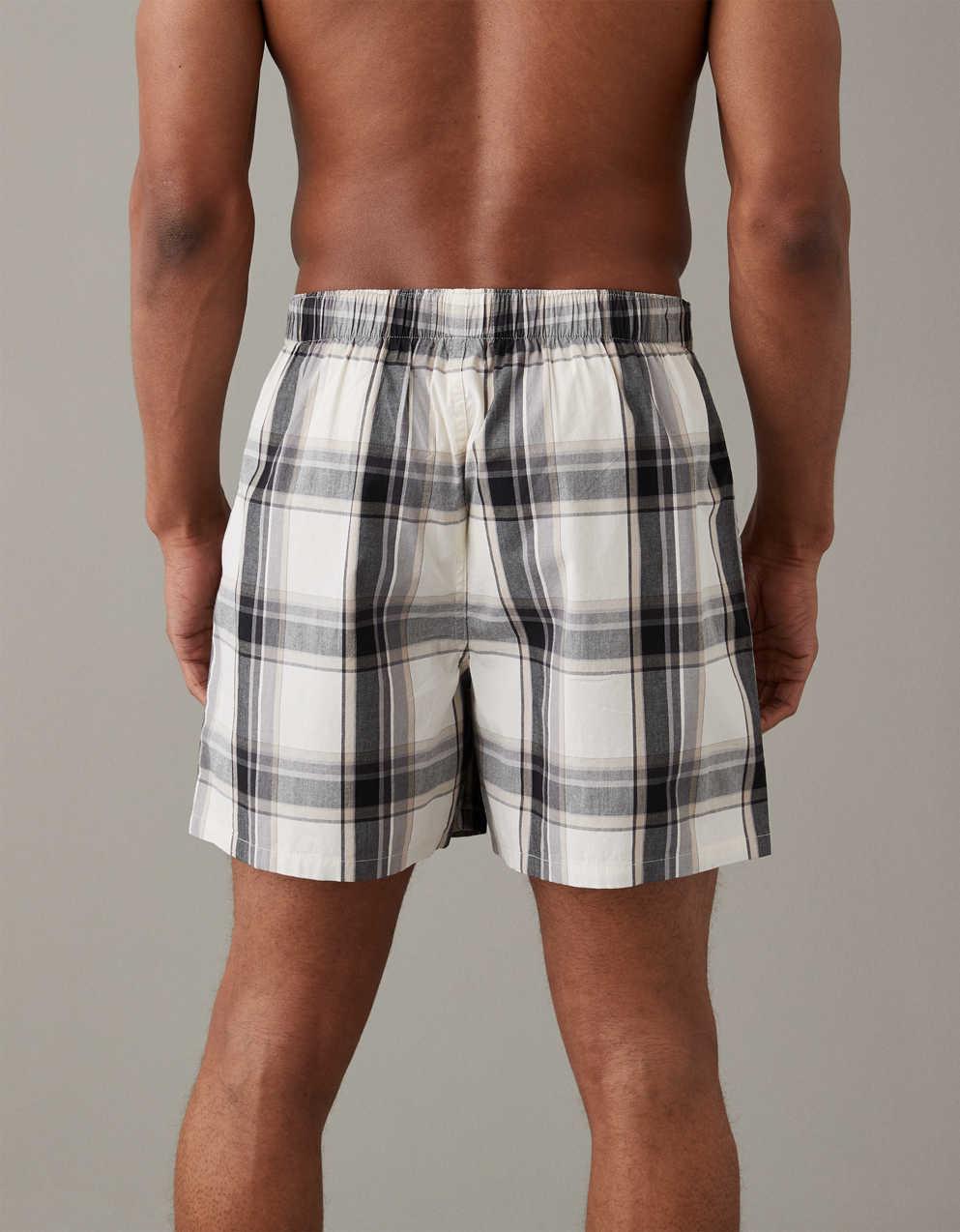 AEO Stretch Plaid Classic Boxer Short