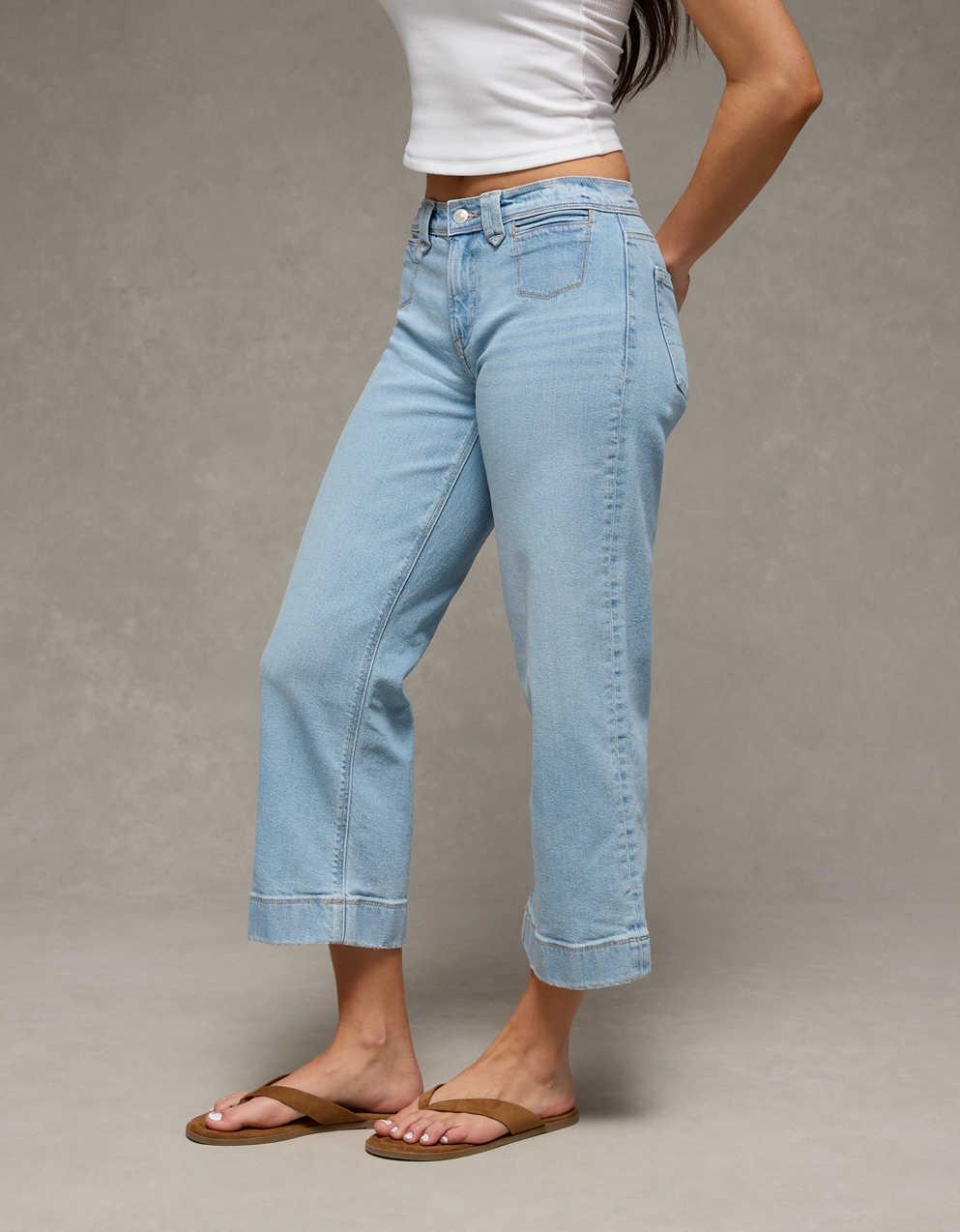 AE High-Waisted Stovepipe Crop Jean