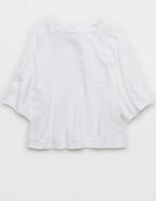 Aerie It's Casual Knit Slub T-Shirt