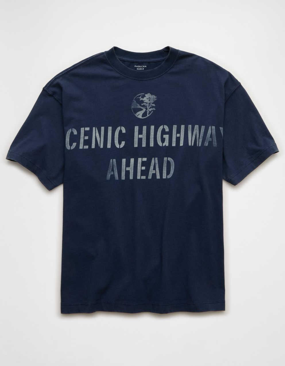 AE Boxy Destination Graphic T-Shirt