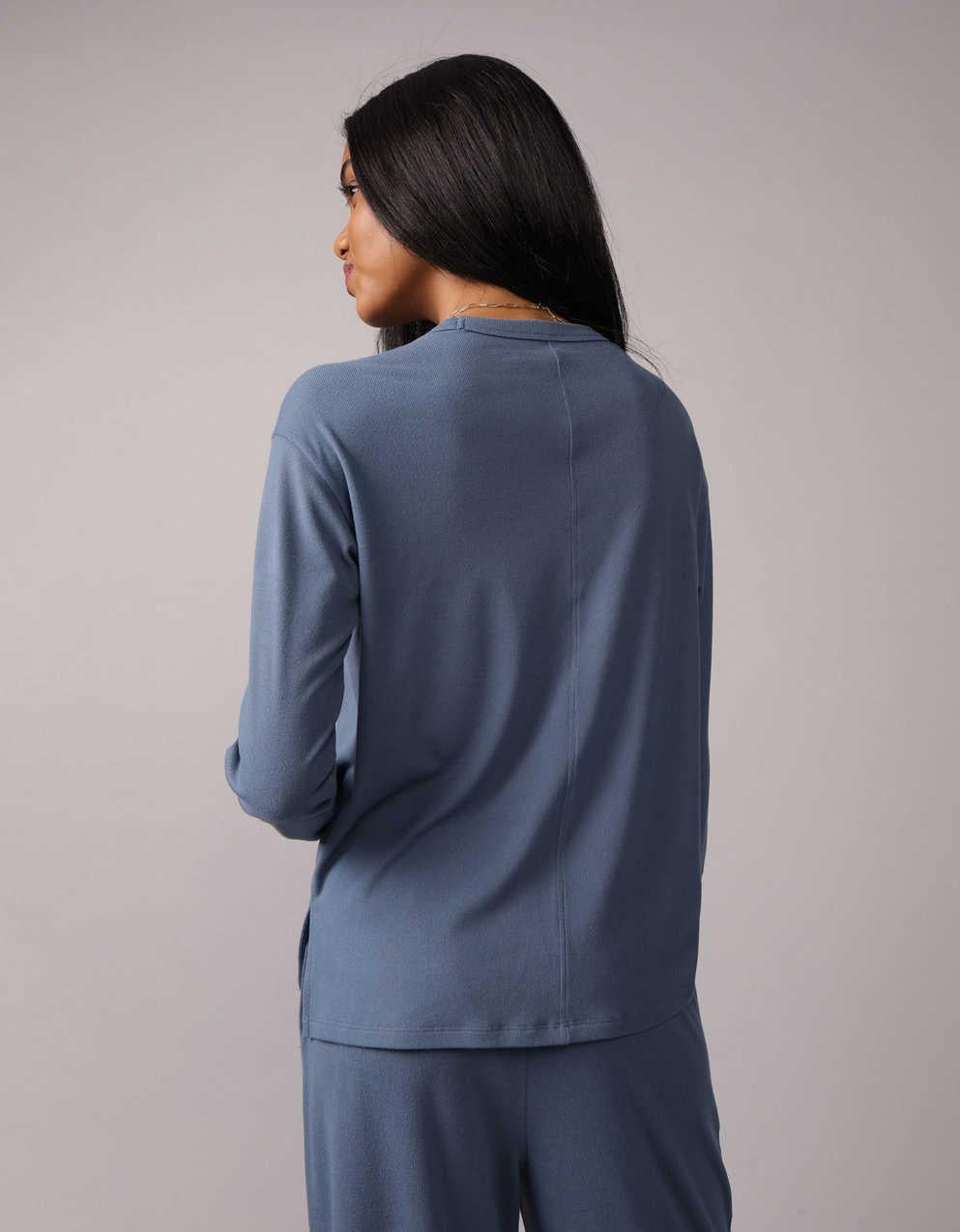 AE Plush Long-Sleeve T-Shirt