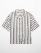 AE Poolside Linen-Blend Button-Up Shirt