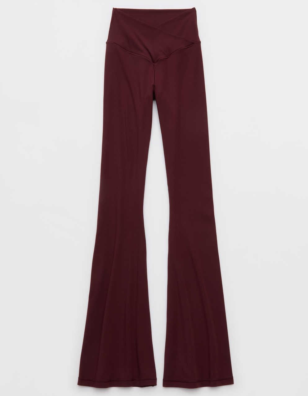 OFFLINE By Aerie Real Me High Waisted Crossover Flare Legging