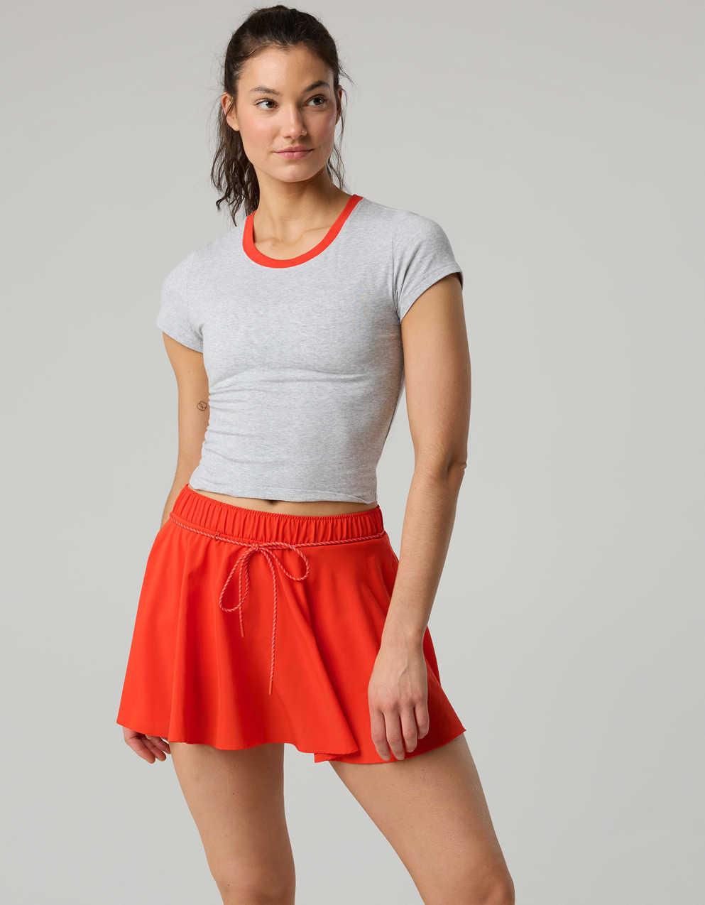 OFFLINE By Aerie Drawcord Mini Skort