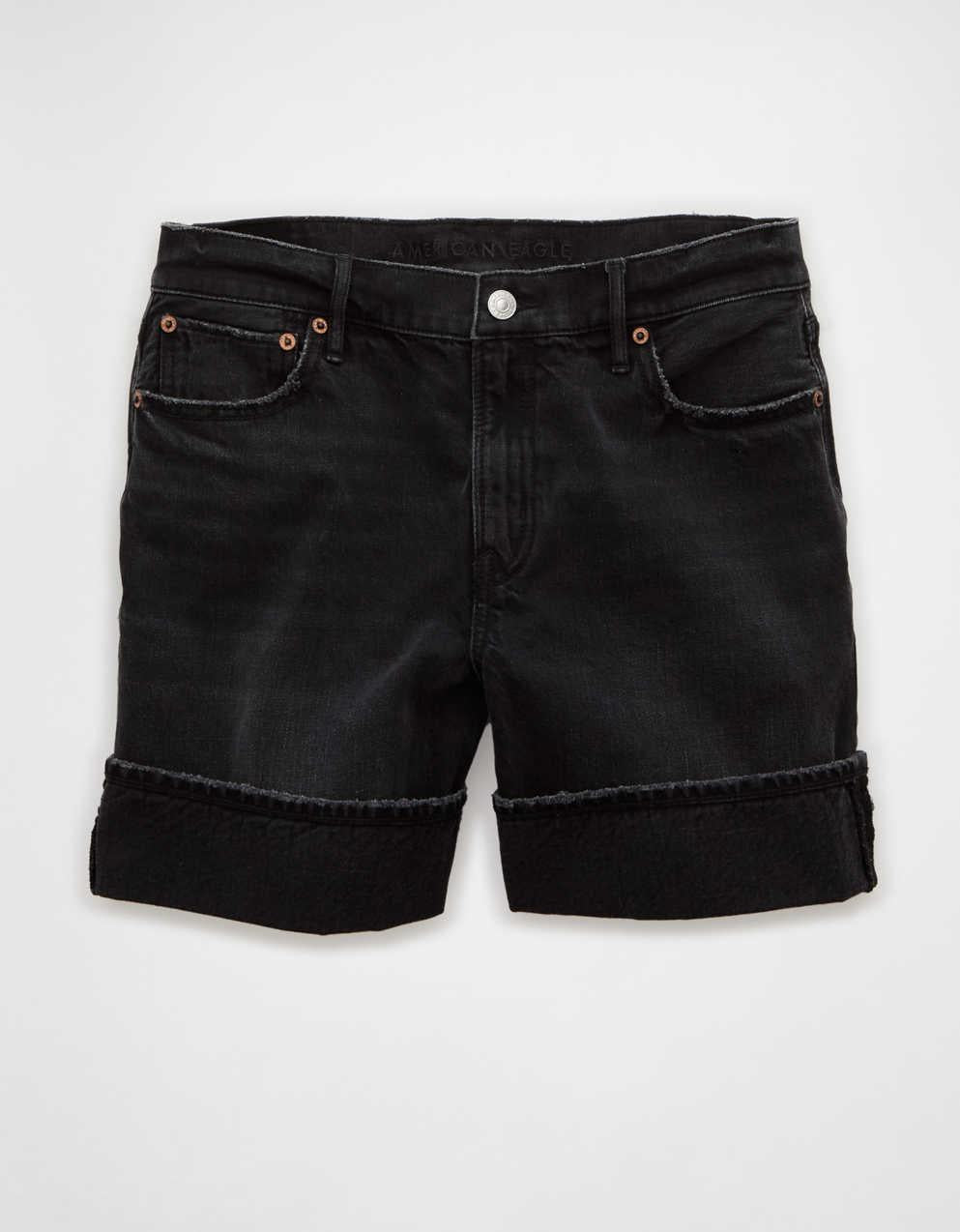 AE 6" Strigid Super High-Waisted Relaxed Denim Short
