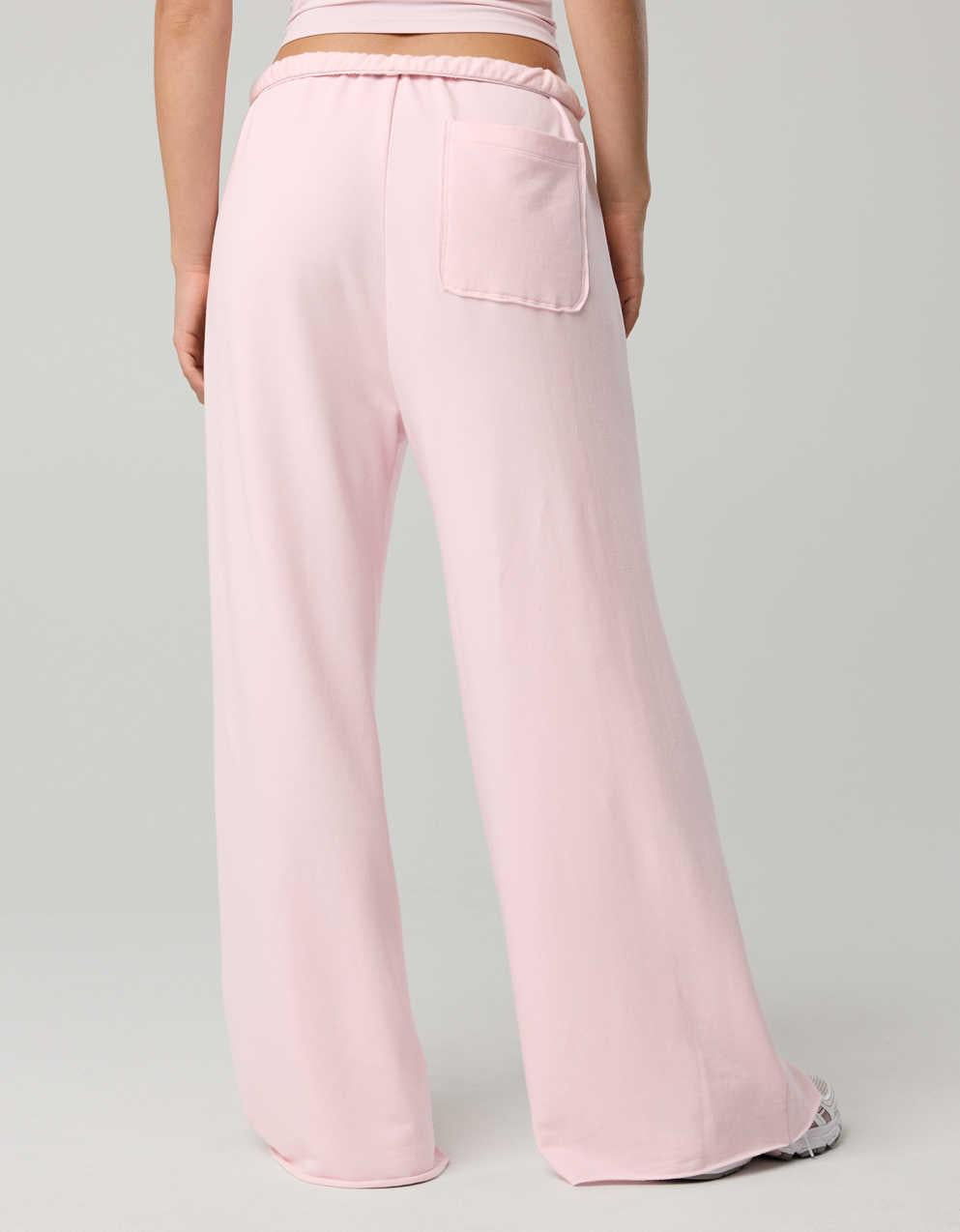 OFFLINE By Aerie OTT Fleece Super Wide Leg Pant