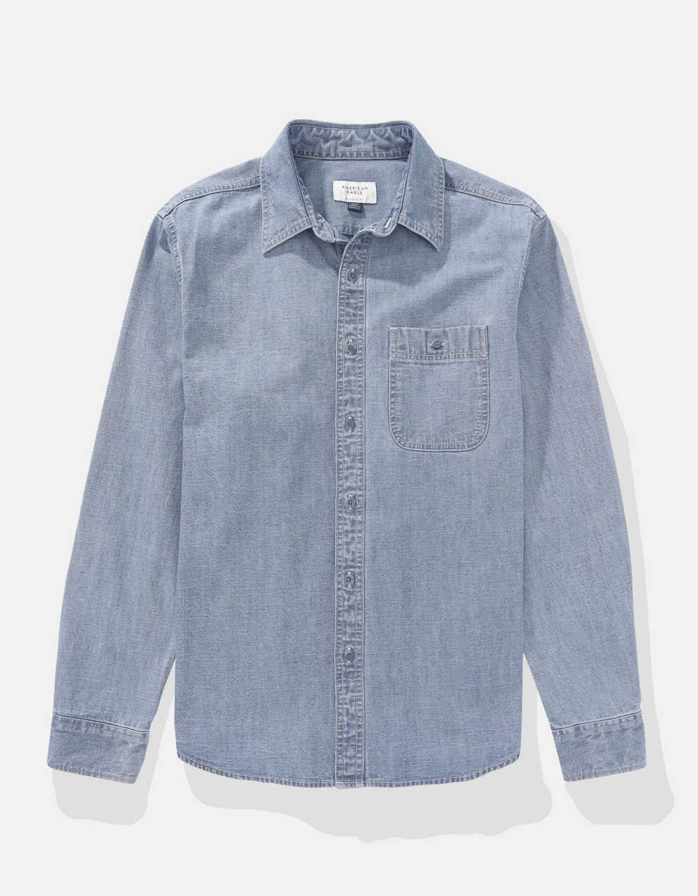AE Denim Button Up Shirt
