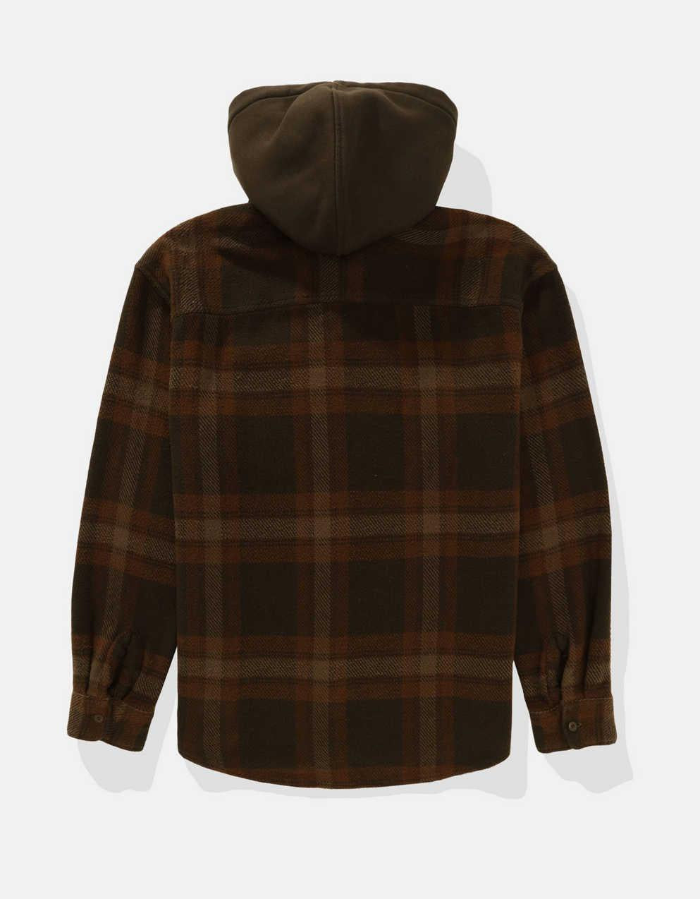 AE Flannel Hoodie